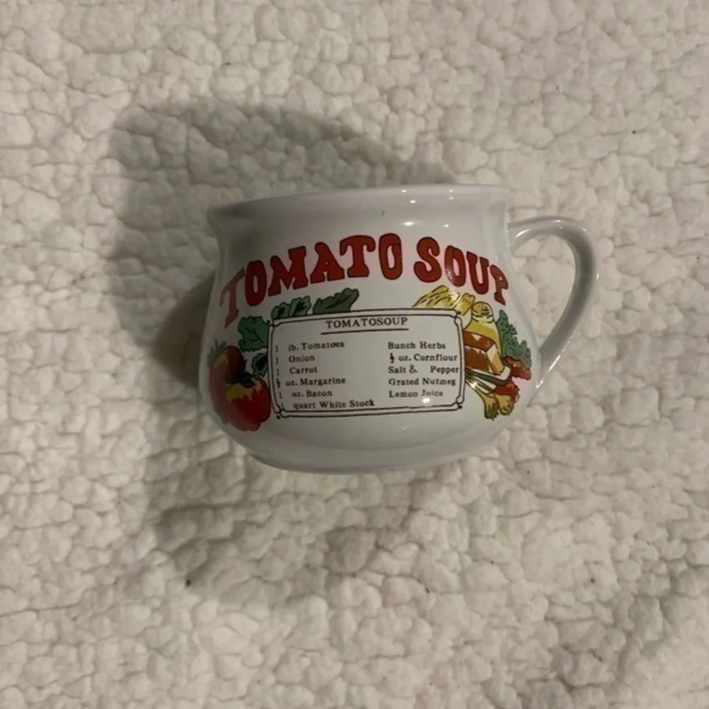 Vintage soup bowl